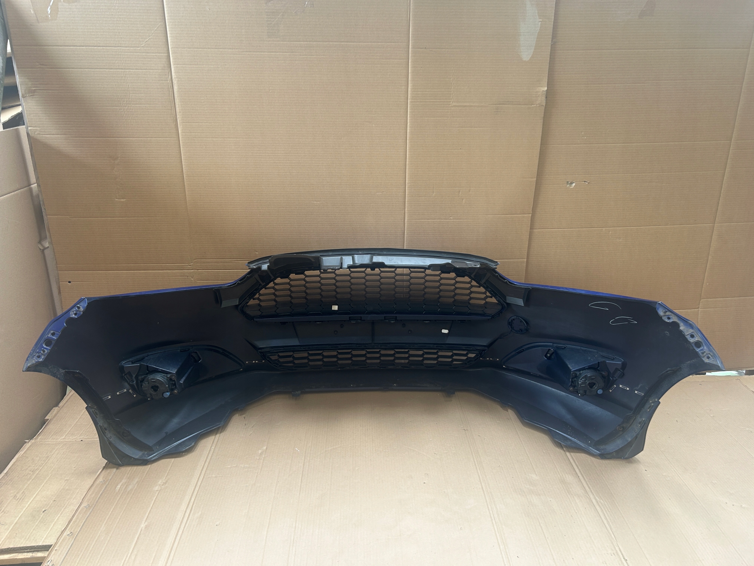 FORD FIESTA MK7 LIFT ST-LINE 2012-2017 bumper front DEEP IMPACT BLUE