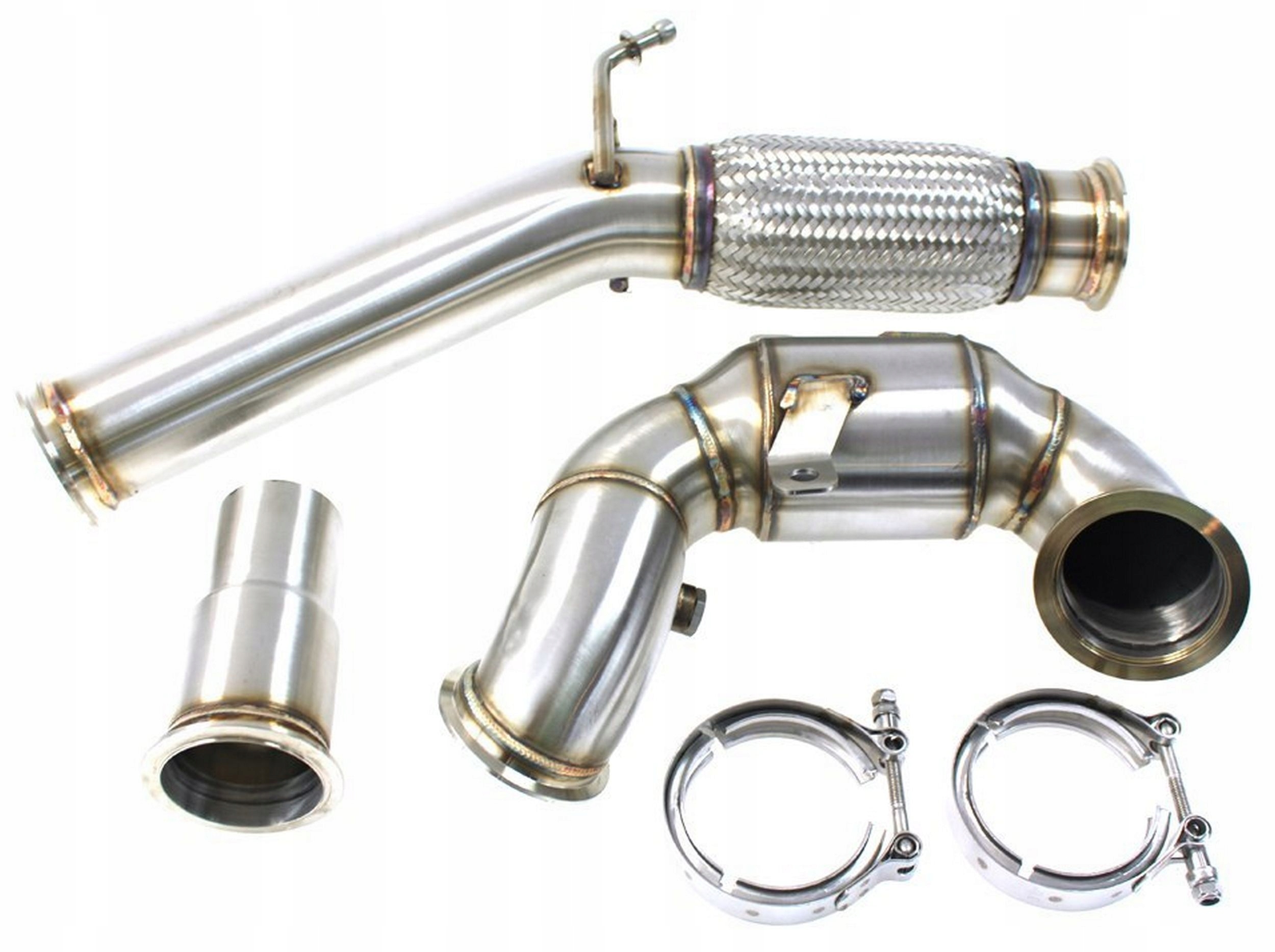 MG-DP-064 - DOWNPIPE VW GOLF 7 GTI 2.0 TFSI + КАТАЛИТИЧЕСКИЙ НЕЙТРАЛИЗАТОР