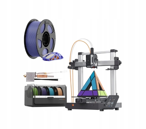 Drukarka 3D Anycubic Kobra 3 V2 Combo Hotend Filament