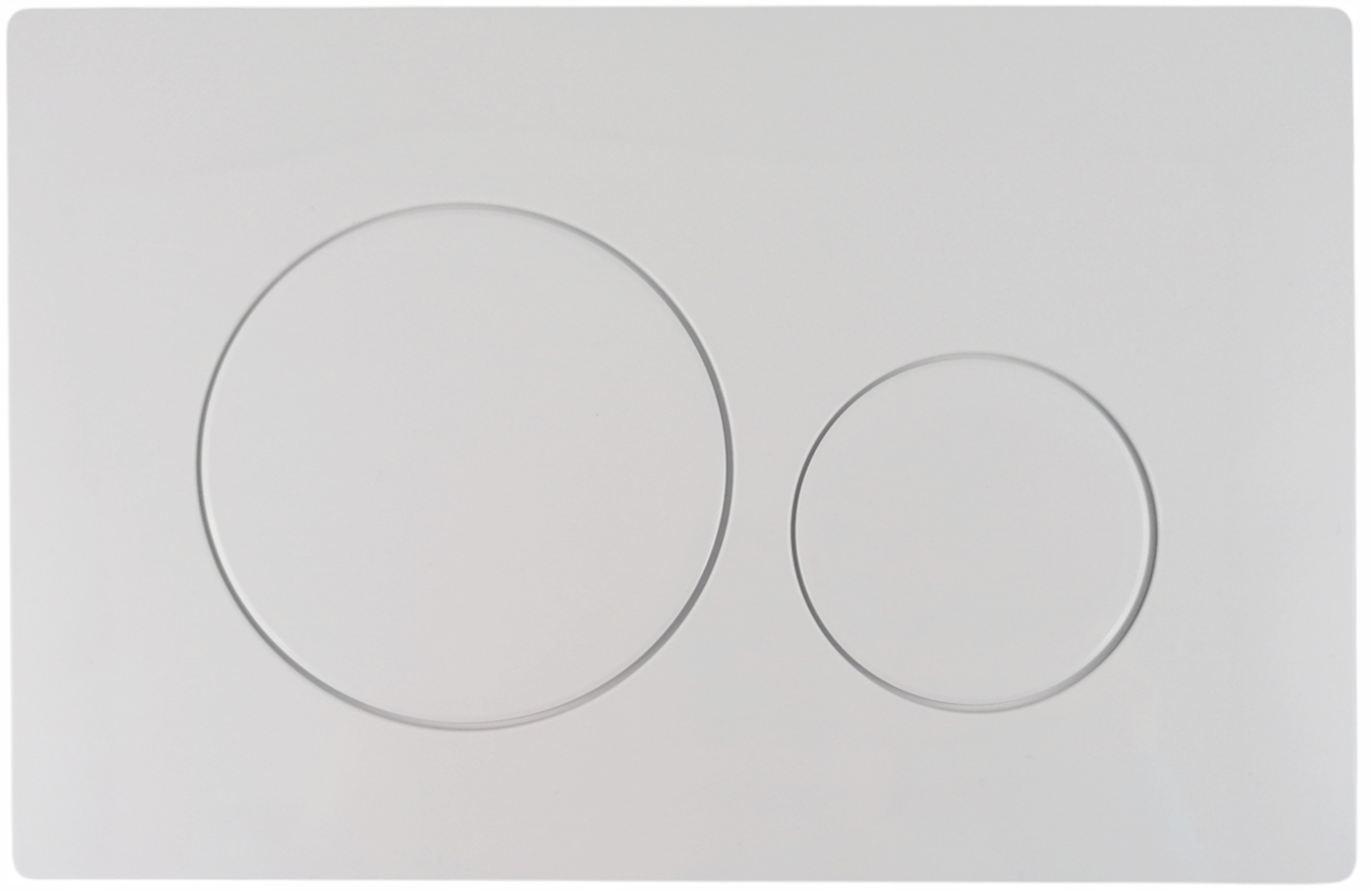 Splachovací tlačítko Dopio 2 bílé pro Wc stojan Geberit Duofix UP320 UP720