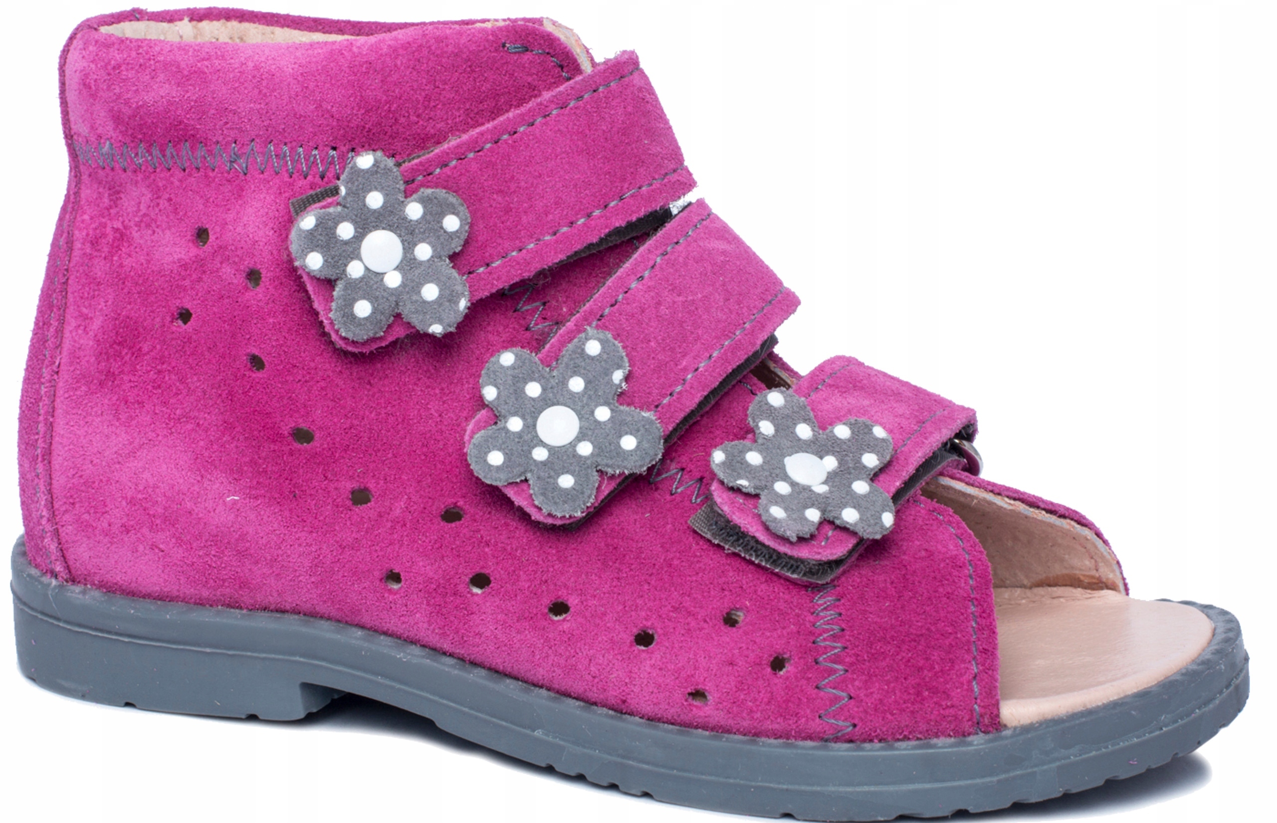 

Dawid 1043 kapcie sandały przedszkolne r 32 różowe