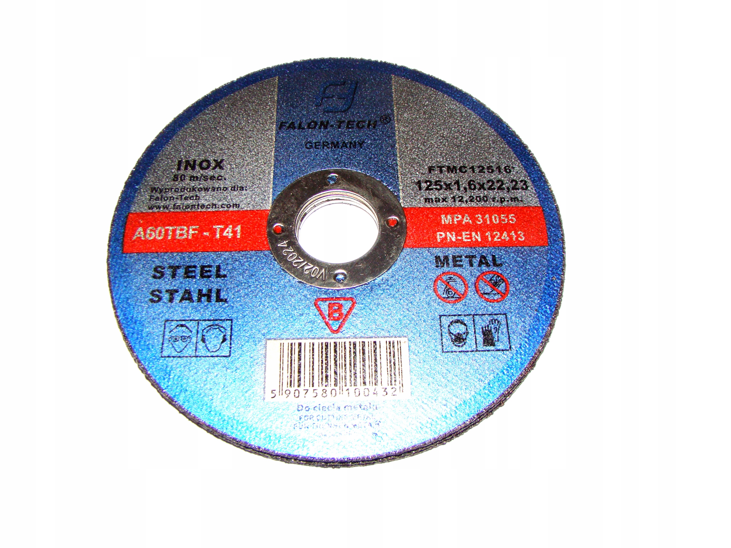 

Tarcze Tarcza Do Cięcia Metalu Inox 125x1,6 MM