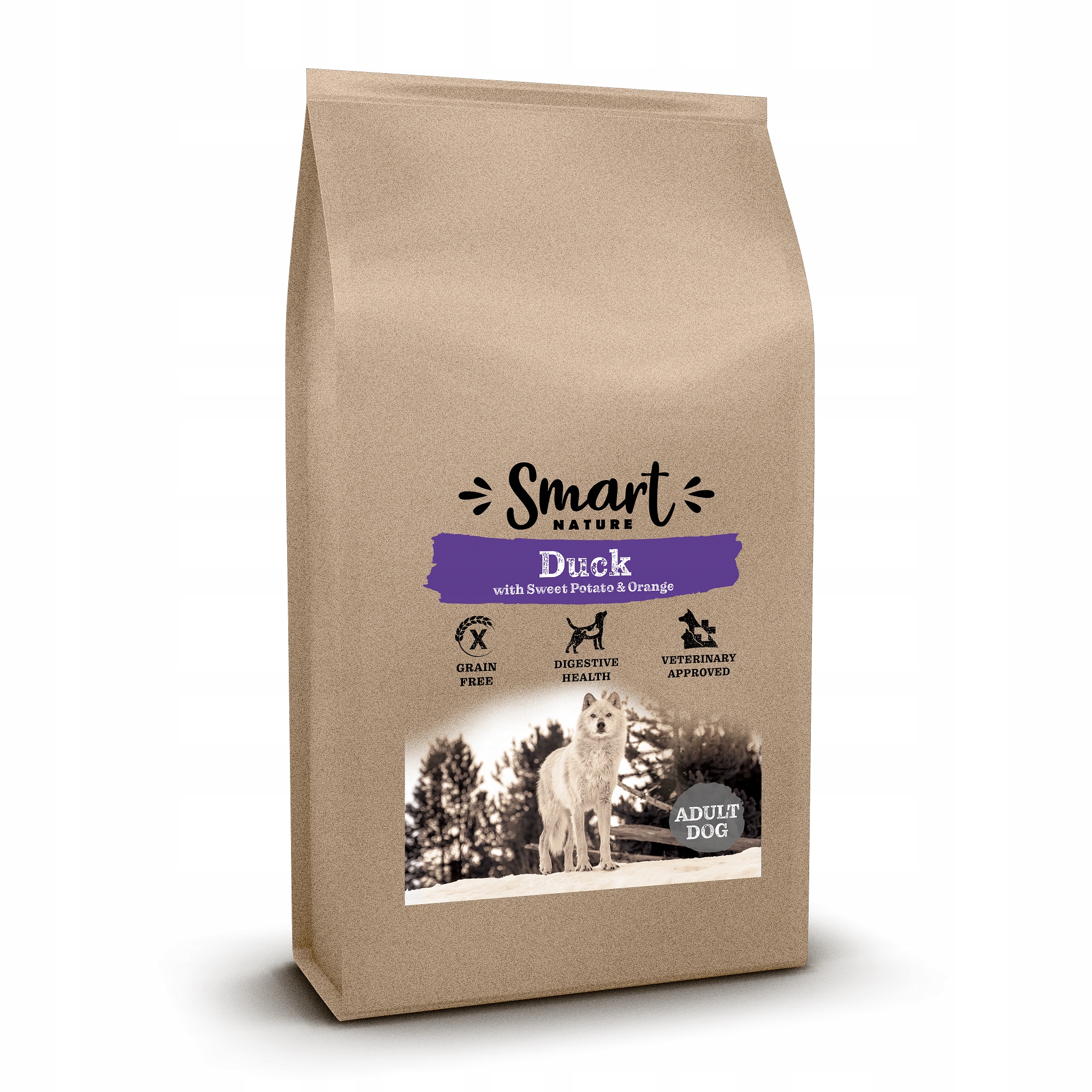 Smart Nature Holistic Duck All Breds 6 kg suché krmivo pro psy, kachní maso