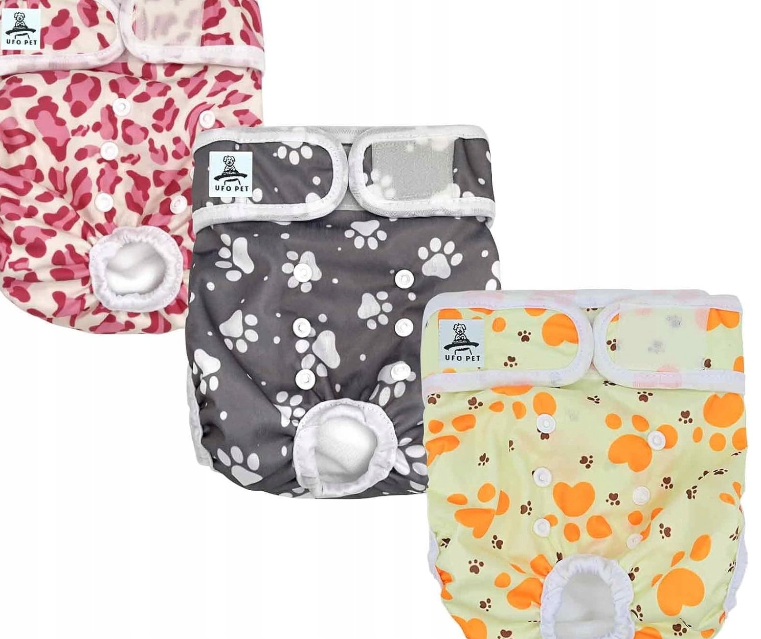 Levně Opakovaně Použitelné Pleny Pro Feny 3 Ks Xs Regluované Absorpční