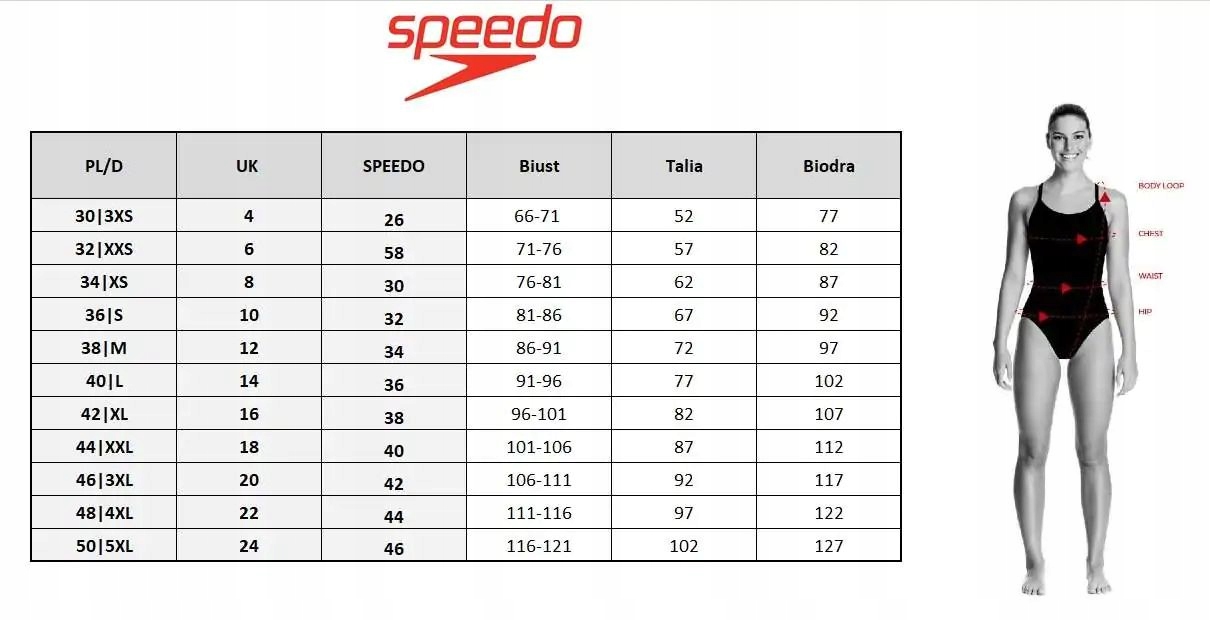 H175 Speedo Medley Logo Medalist Strój kąpielowy JEDNOCZĘŚCIOWY D46 / GB42 Rozmiar 46D