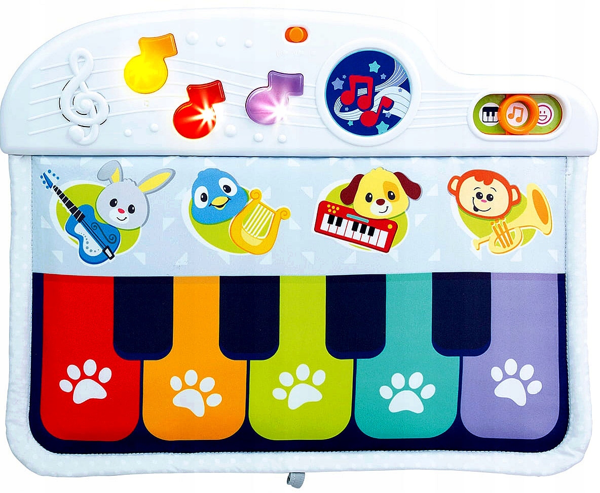 

Pianinko Interaktywne Mata Edukacyjna Do Łóżeczka