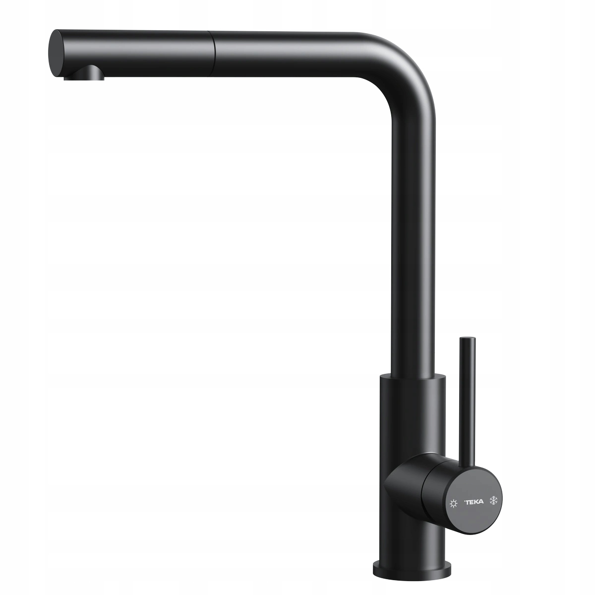 Bateria kuchenna Teka Uni 9331 Czarny mat z wyciąganą wylewką 116020023