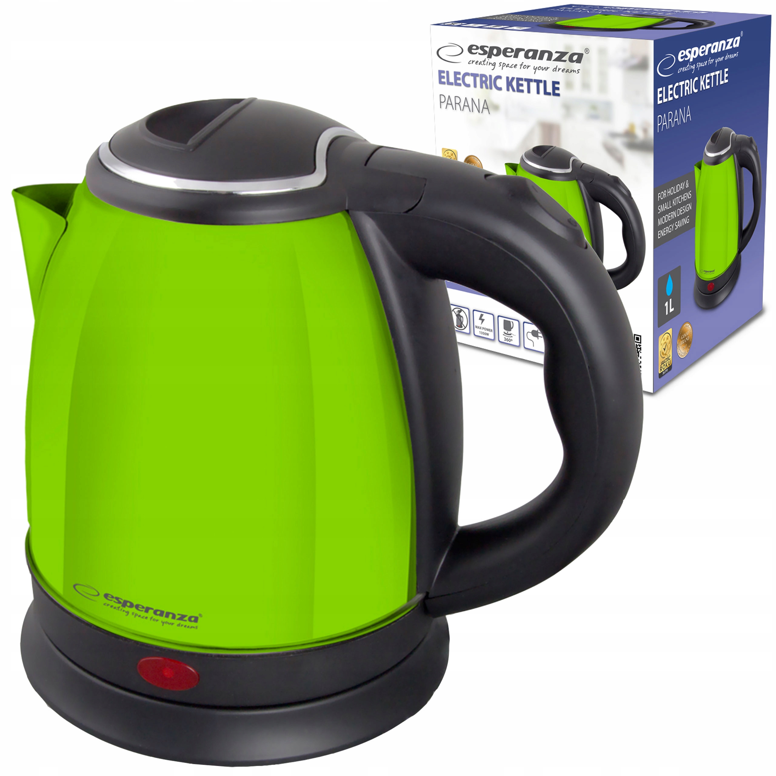 

Czajnik Elektryczny Bezprzewodowy 1L 1350W Inox