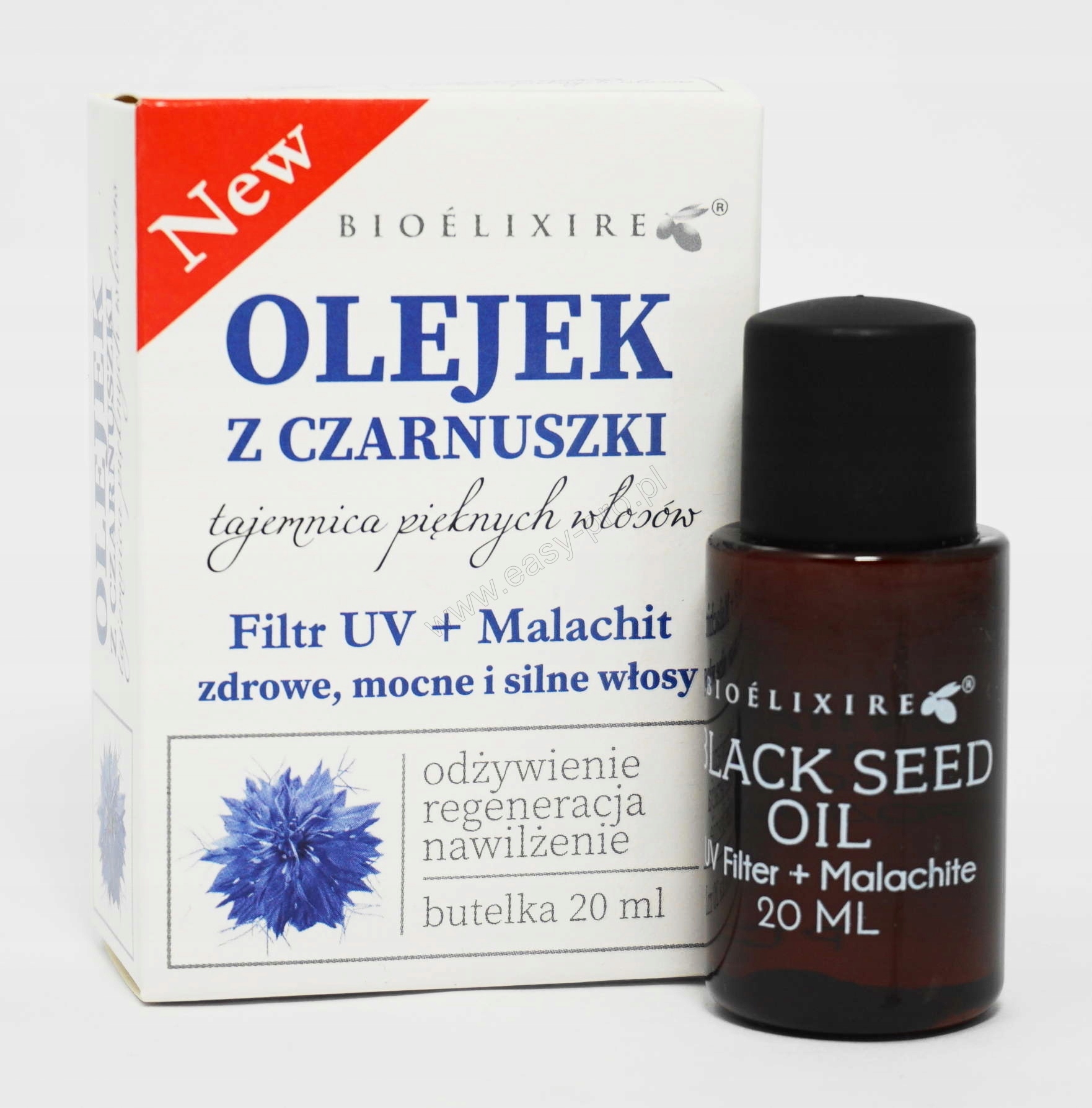 Bioelixire olejek z Czarnuszki 20ml
