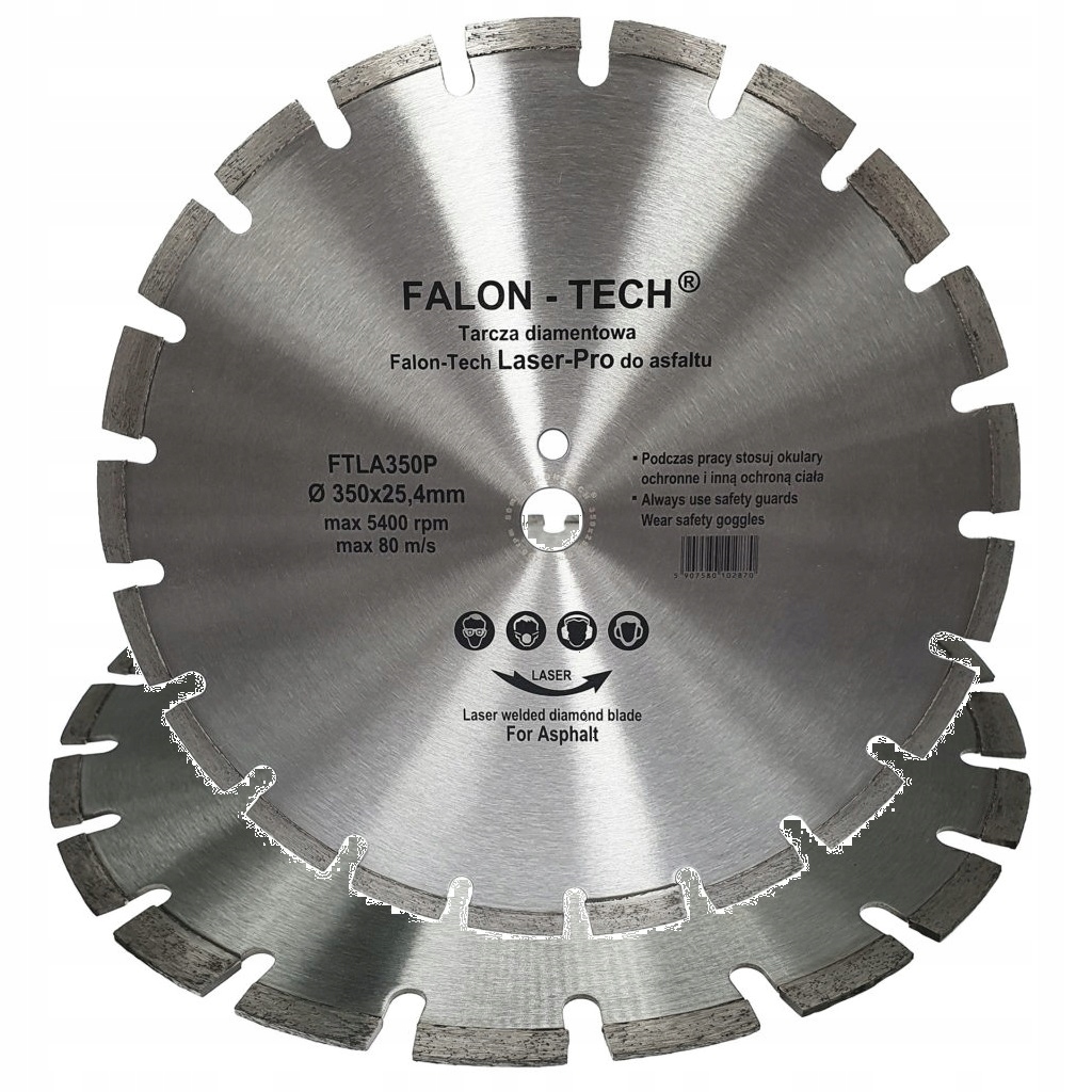 

Tarcza Do Asfaltu Diamentowa 350 x 25.4 Laser-PRO