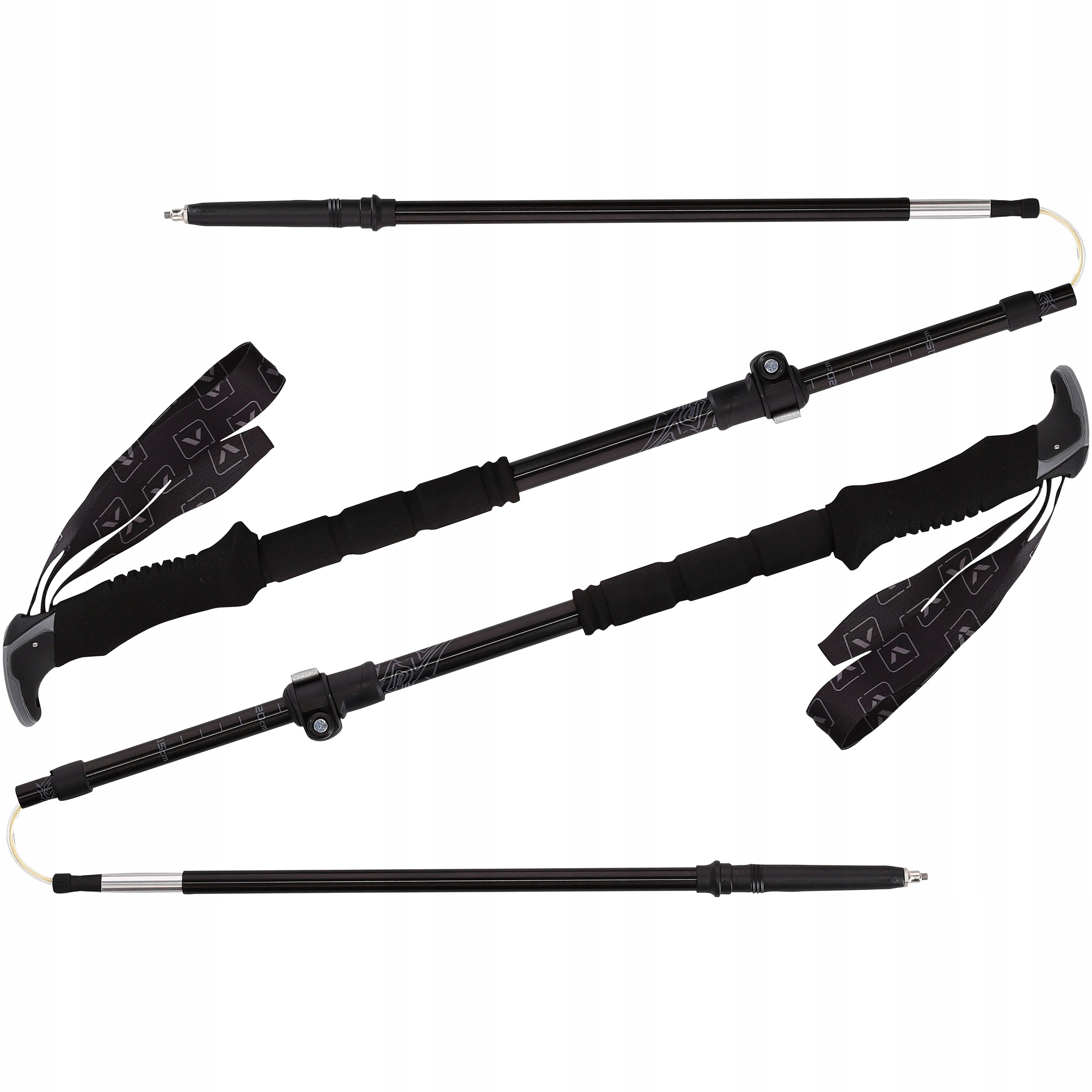 Tyčinky Viking Droppin SBSeries Skitouring Skládací Alu