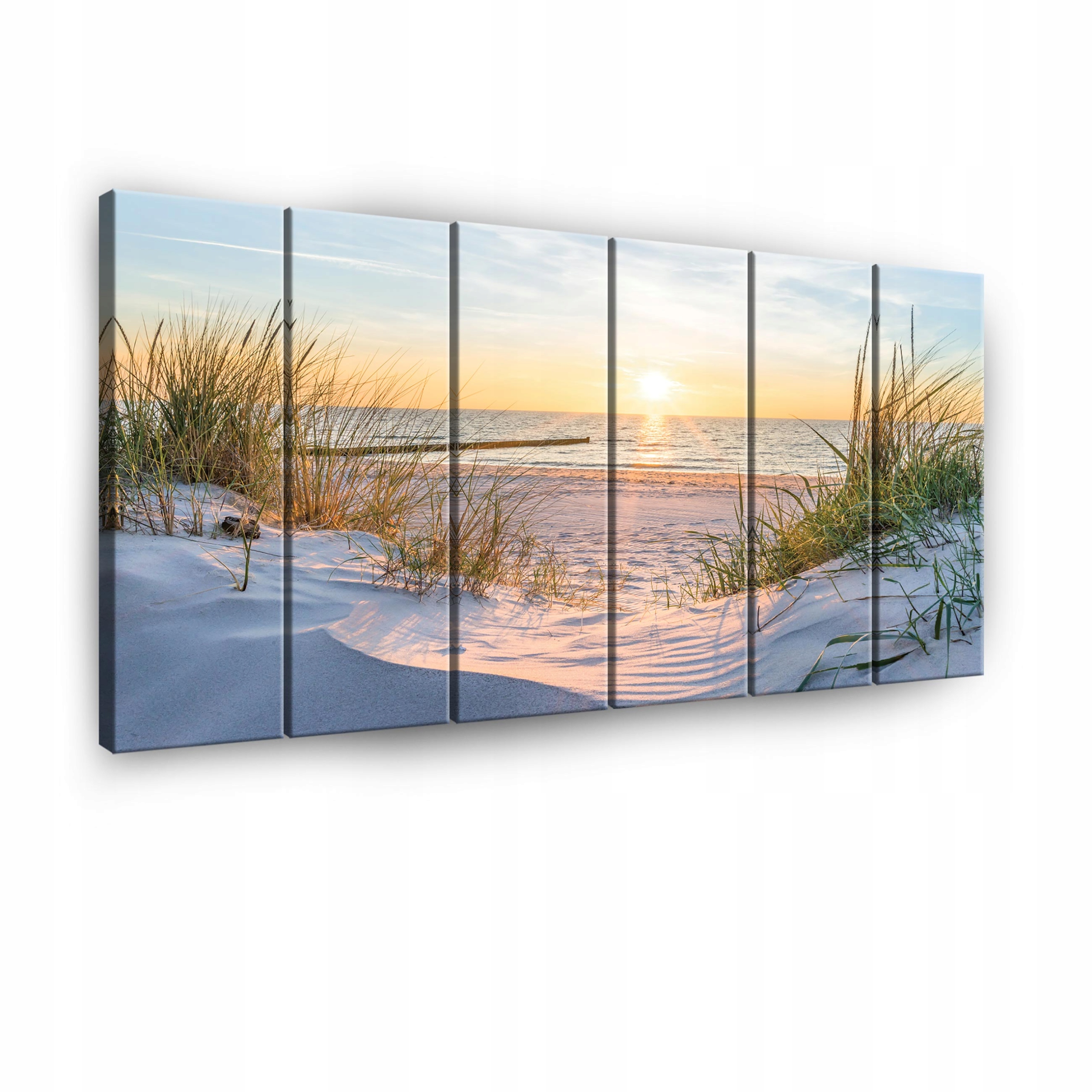 Obraz Pláž More Príroda Stena 6 Častí Spálňa Obývacia Izba 180x100