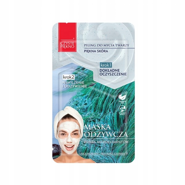 

Estetica Peeling i maska odżywcza do twarzy 2w1