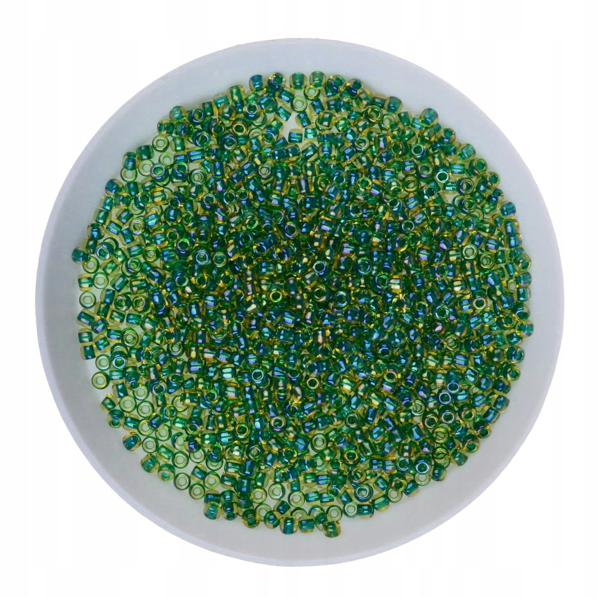 Koraliki Toho Round 11/0 10g #242 ICL J/Emerald-Ln