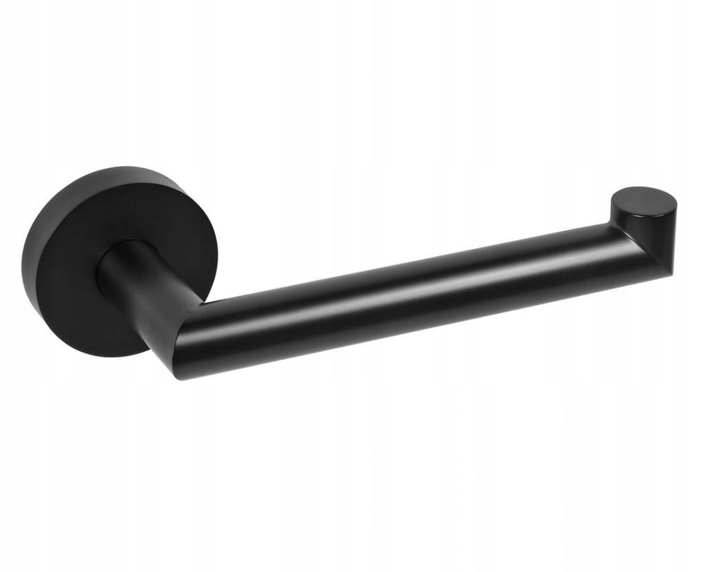 X-round Black věšák na toaletní papír, černý mat