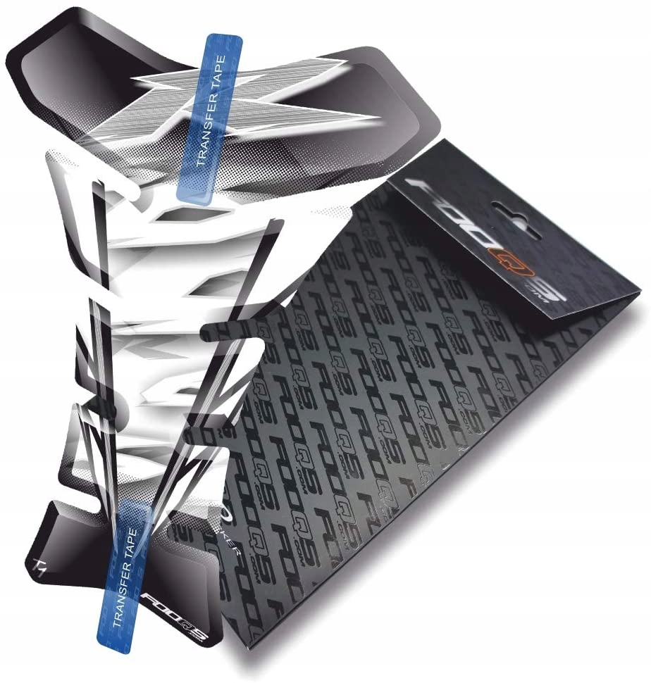 Tank-pad od firmy Fooqs pro Yamaha Yzf R-6 Bílý