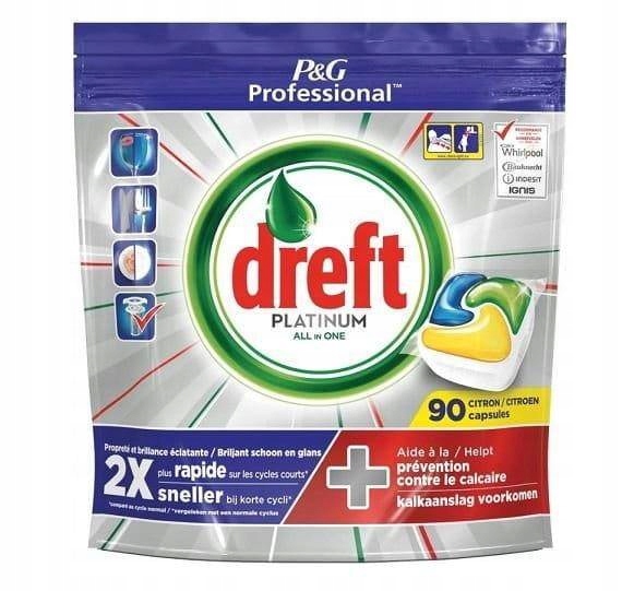 

De Niemieckie Dreft Platinum Kapsułki do Zmywarki