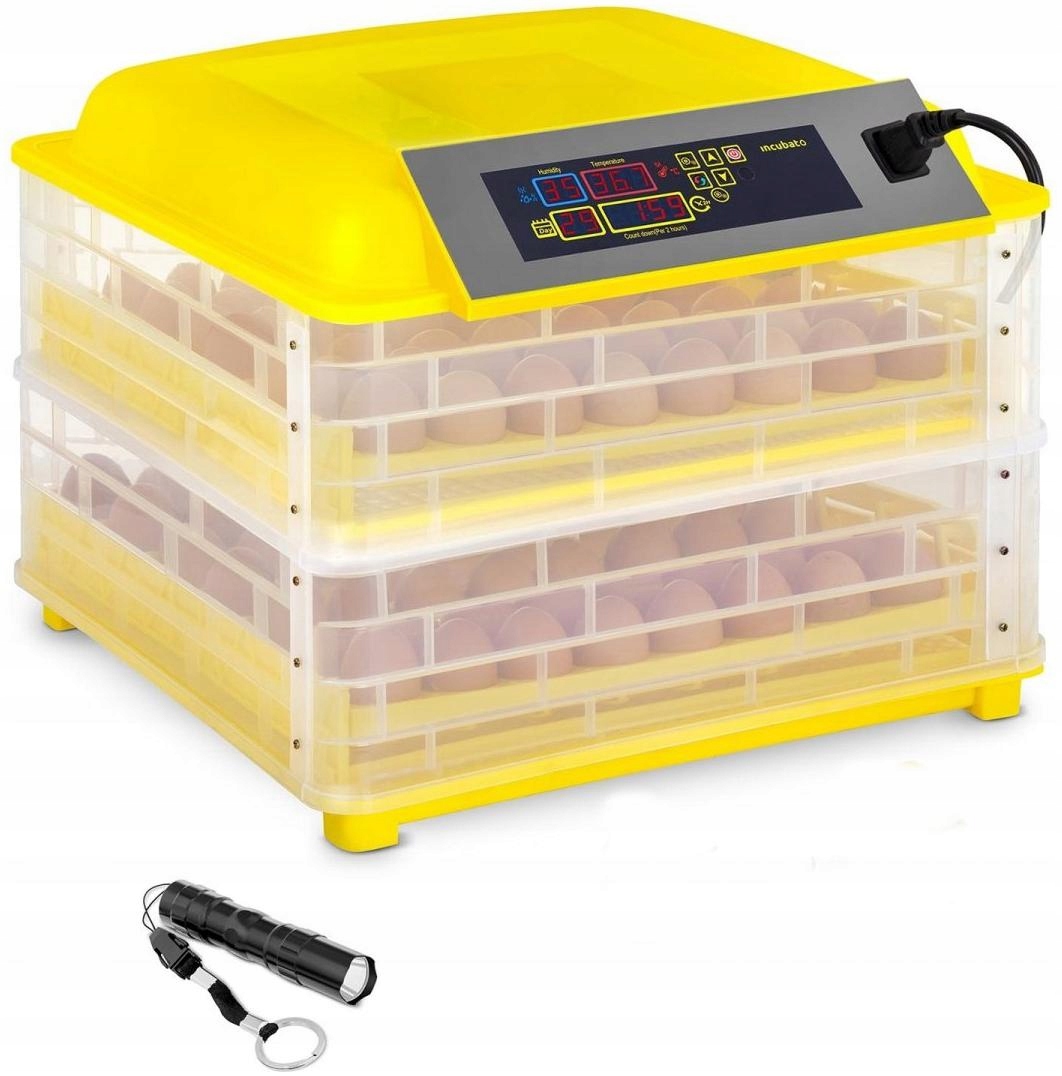 INKUBATOR LĘGOWY DO JAJ 120W - INCUBATO IN-112DDI, Idealny dla hodowców