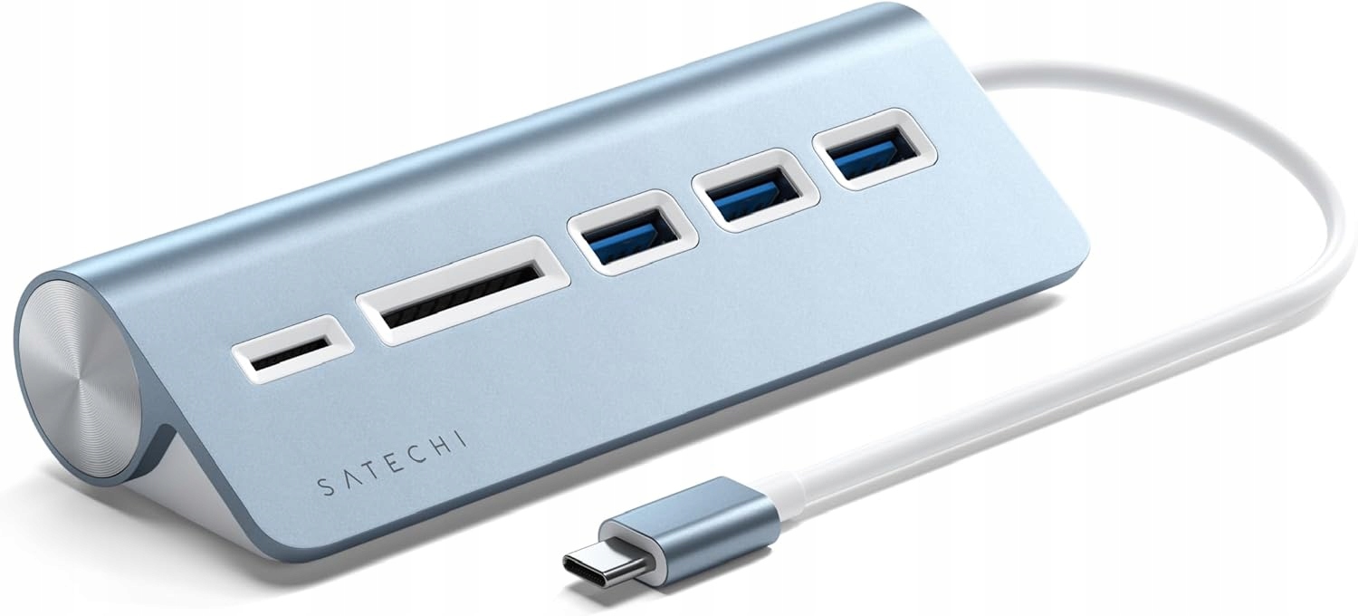 Satechi Usb-c Combo Hub Imac Adapter Przejściówka Micro/SD 3x Usb-a Sd