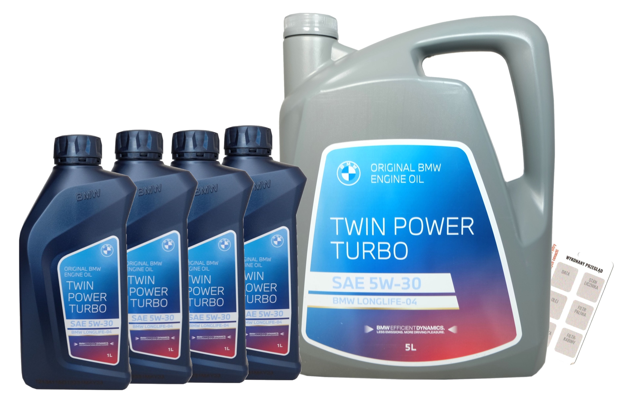 Olej 5W30 Bmw TwinPower Turbo LongLife-04 5L+1L x4