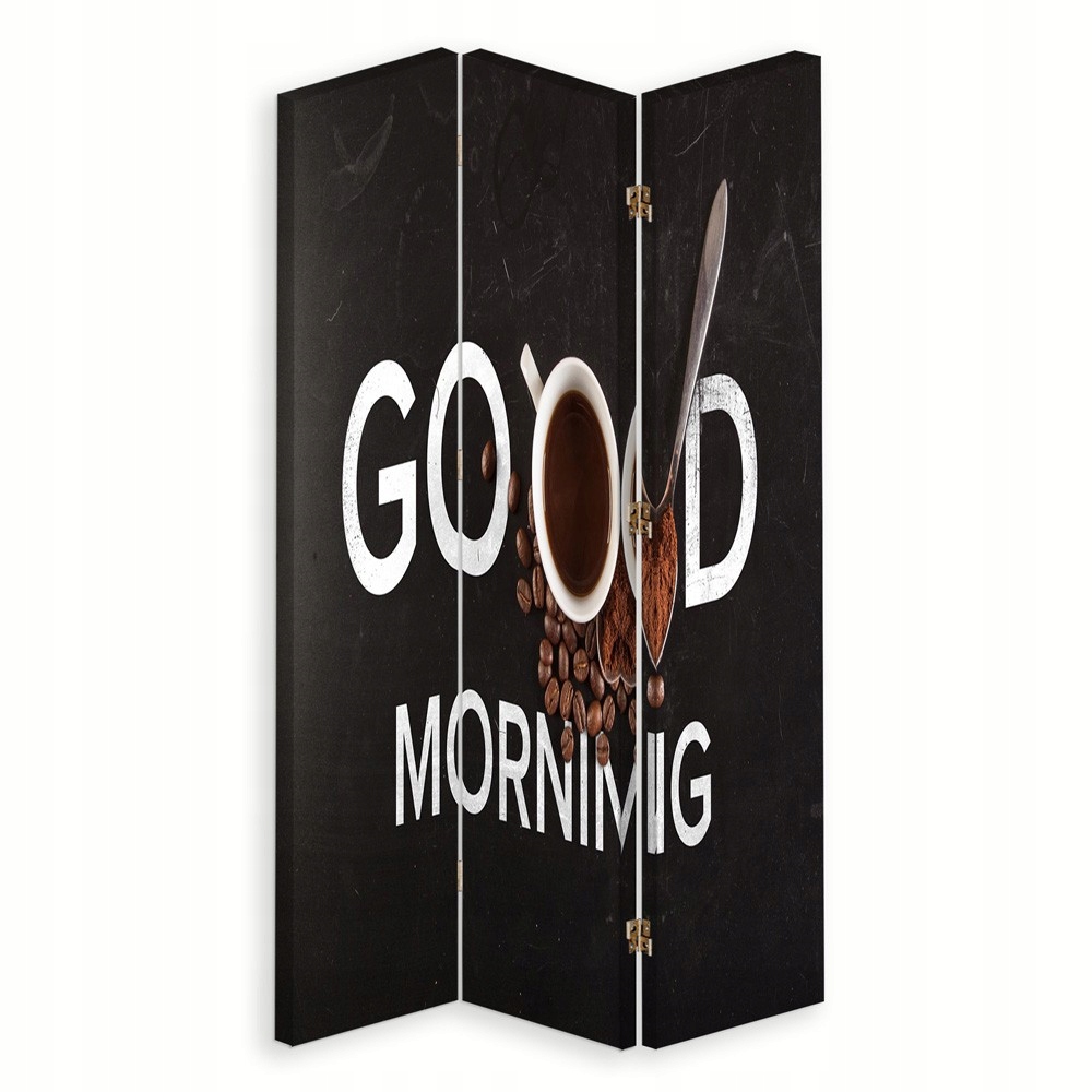 Obojstranný otočný paraván Good morning 110x170