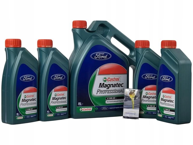 CASTROL MAGNATEC PROFESSIONAL E 5W20 FORD 948B 9L Pojemność opakowania 1 l