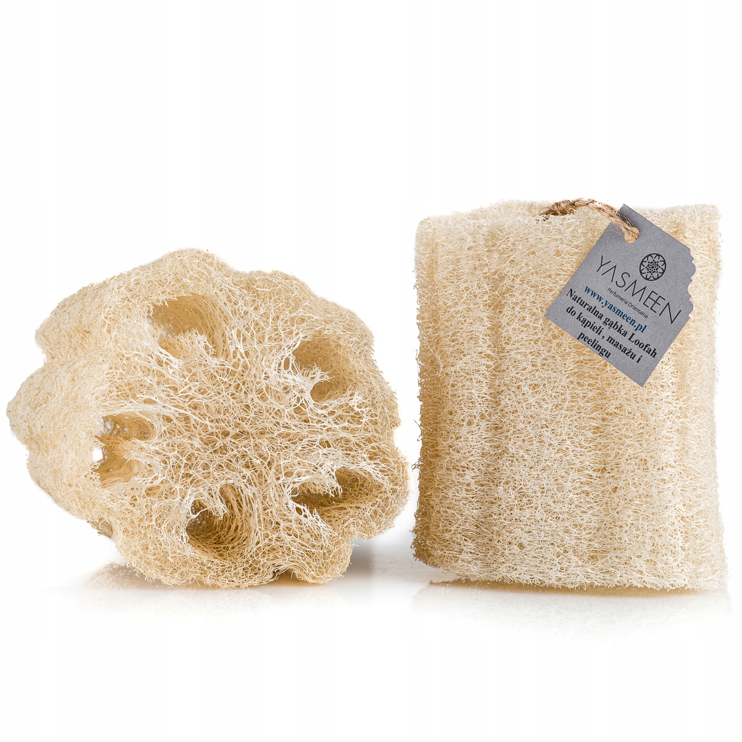 

Yasmeen Loofah, luffa do mycia ciała 12-15 cm