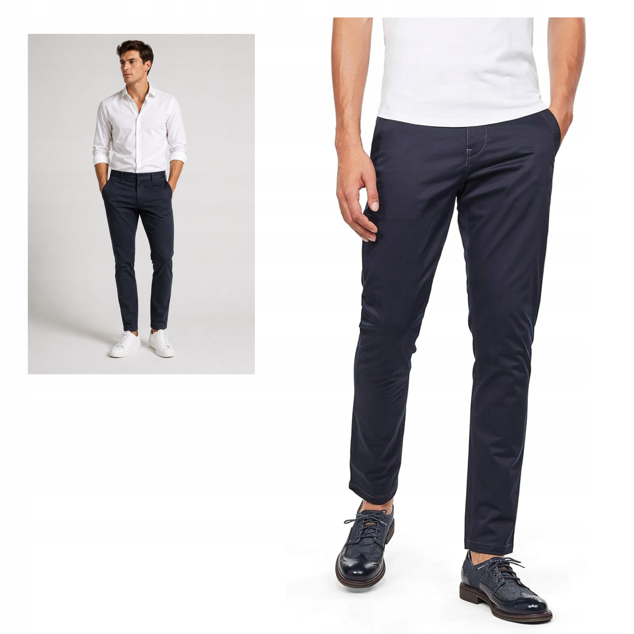 G-star Raw Bronson Slim Chino – Pánské kalhoty Chino, modré