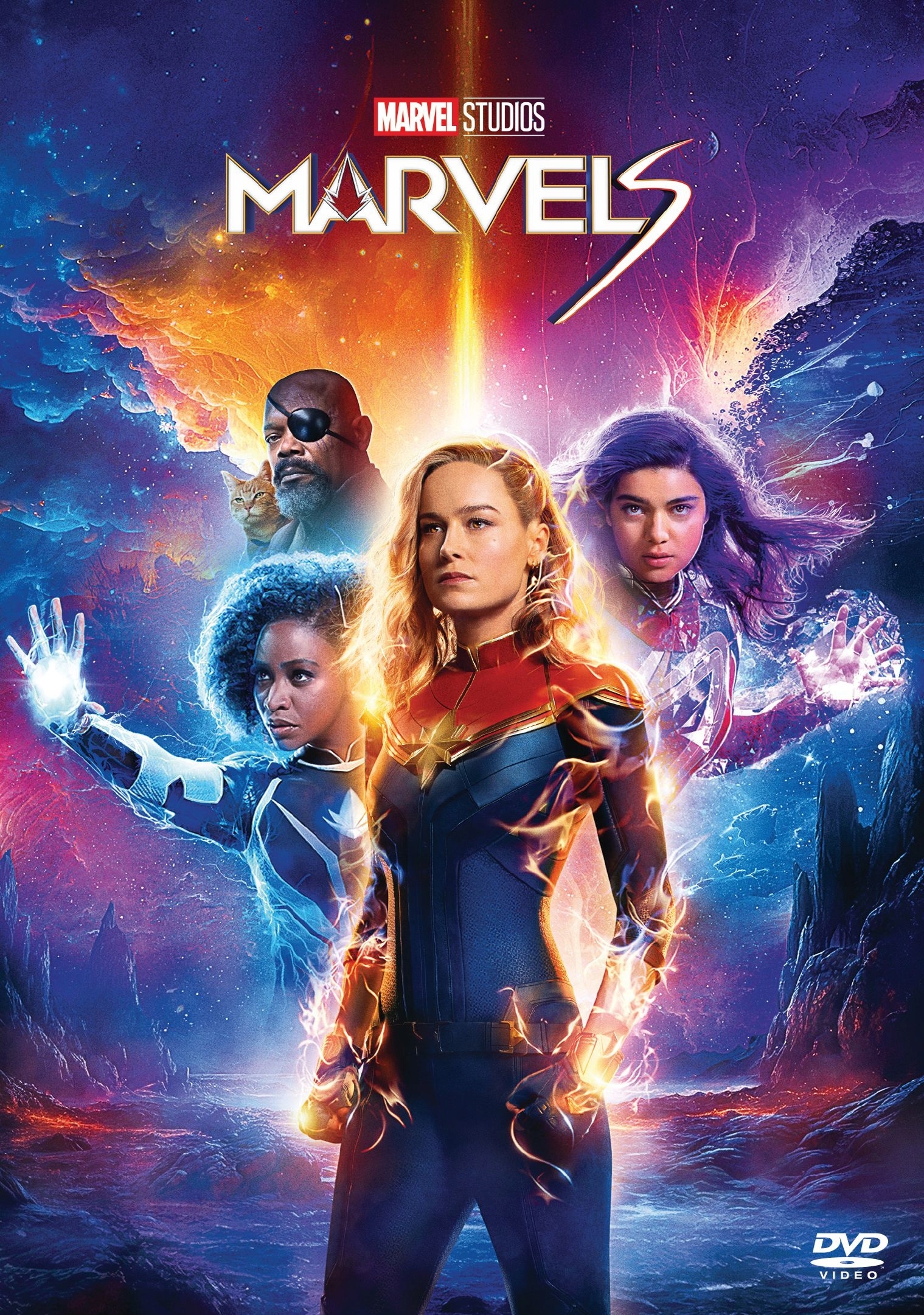 MARVELS DVD folia pl