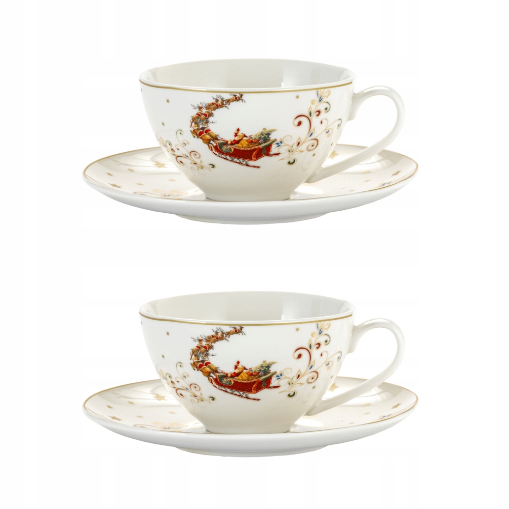 

Filiżanki do kawy porcelanowe ze spodkiem 350 ml