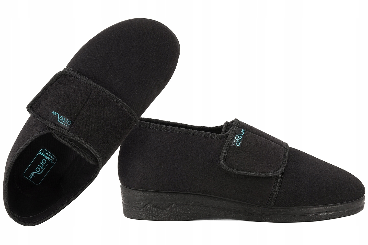 Adanex 29630 Bamboše Textilní Plné Pantofle Papuče Na Haluksy ORTOline 37