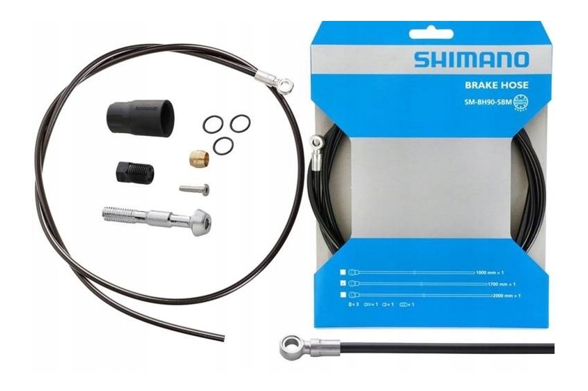 Przewód Olejowy Shimano 1700mm SM-BH90-SBM Długość 17 cm