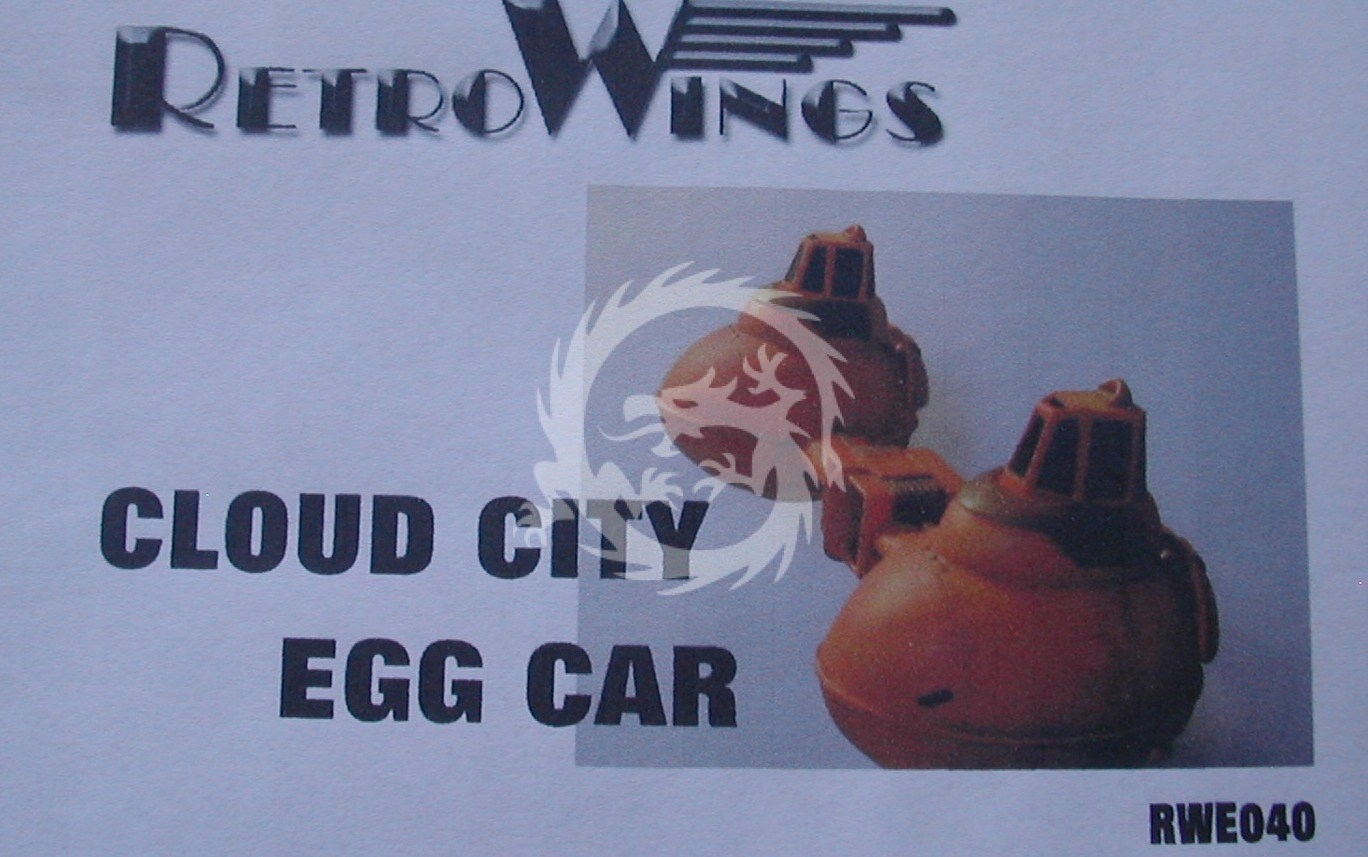 Cloud City Car Egg Plane (Complete Kit) RetrokiT RWE040 stupnice Egg