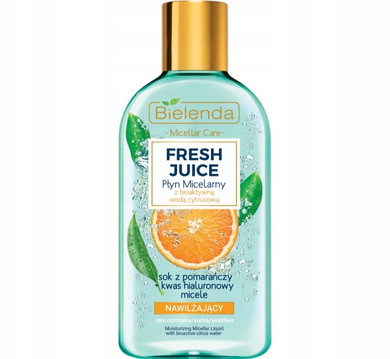 Bielenda Fresh Juice Orange nawilżająca woda micelarna 500 ml-Zdjęcie-0