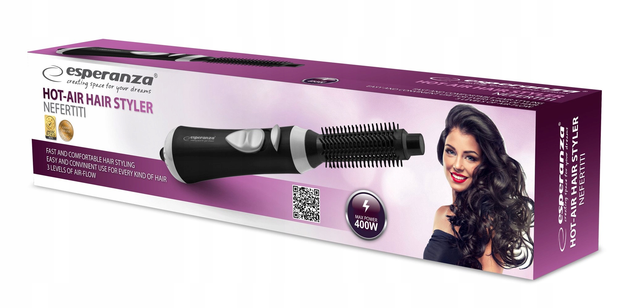 LOKÓWKO SUSZARKA DO WŁOSÓW MOCNA DOMOWA REGULOWANA Marka Esperanza