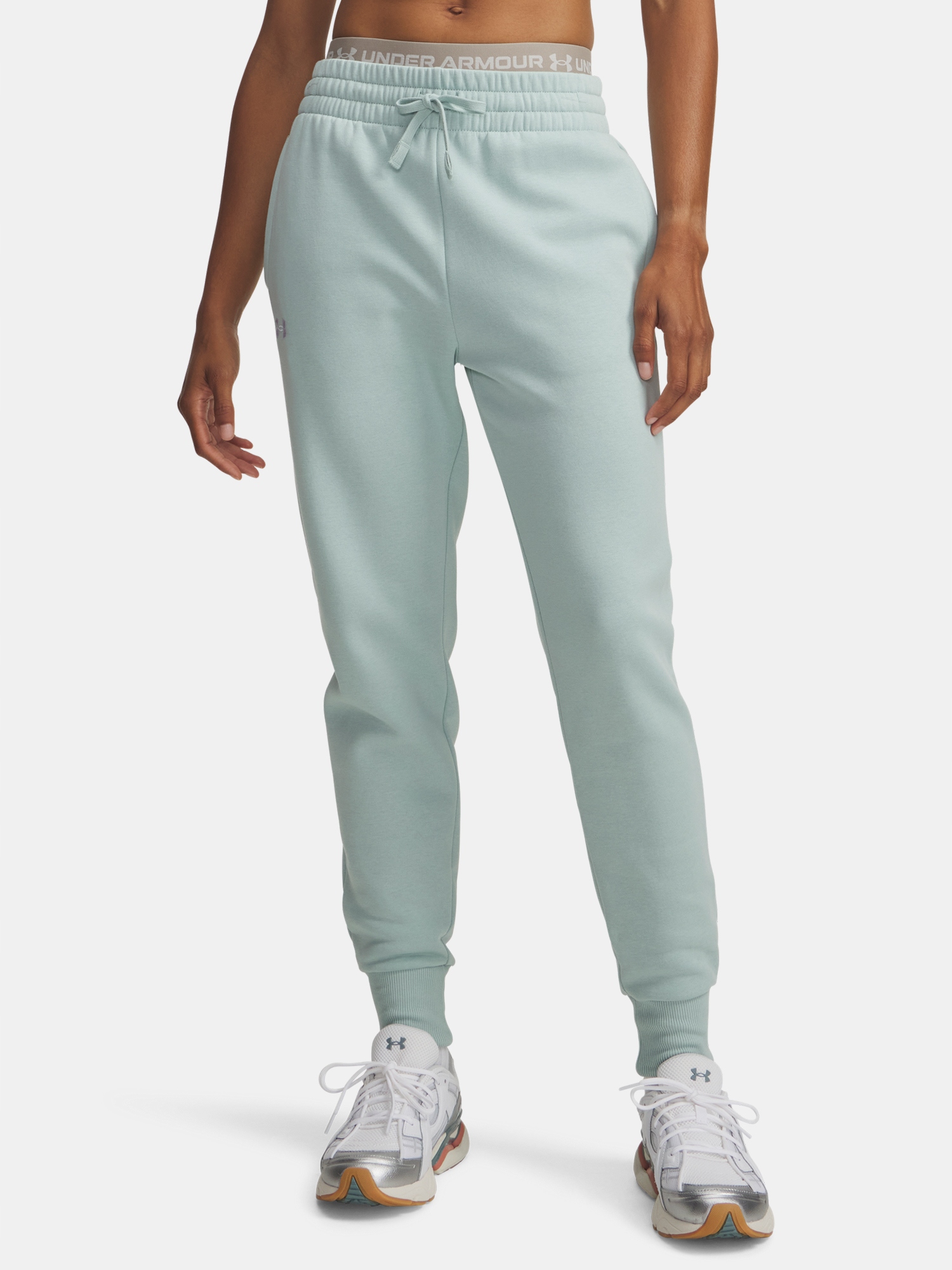 Under Armour Dámské tepláky Under Armour Ua Rival Fleece Jogger-BLU