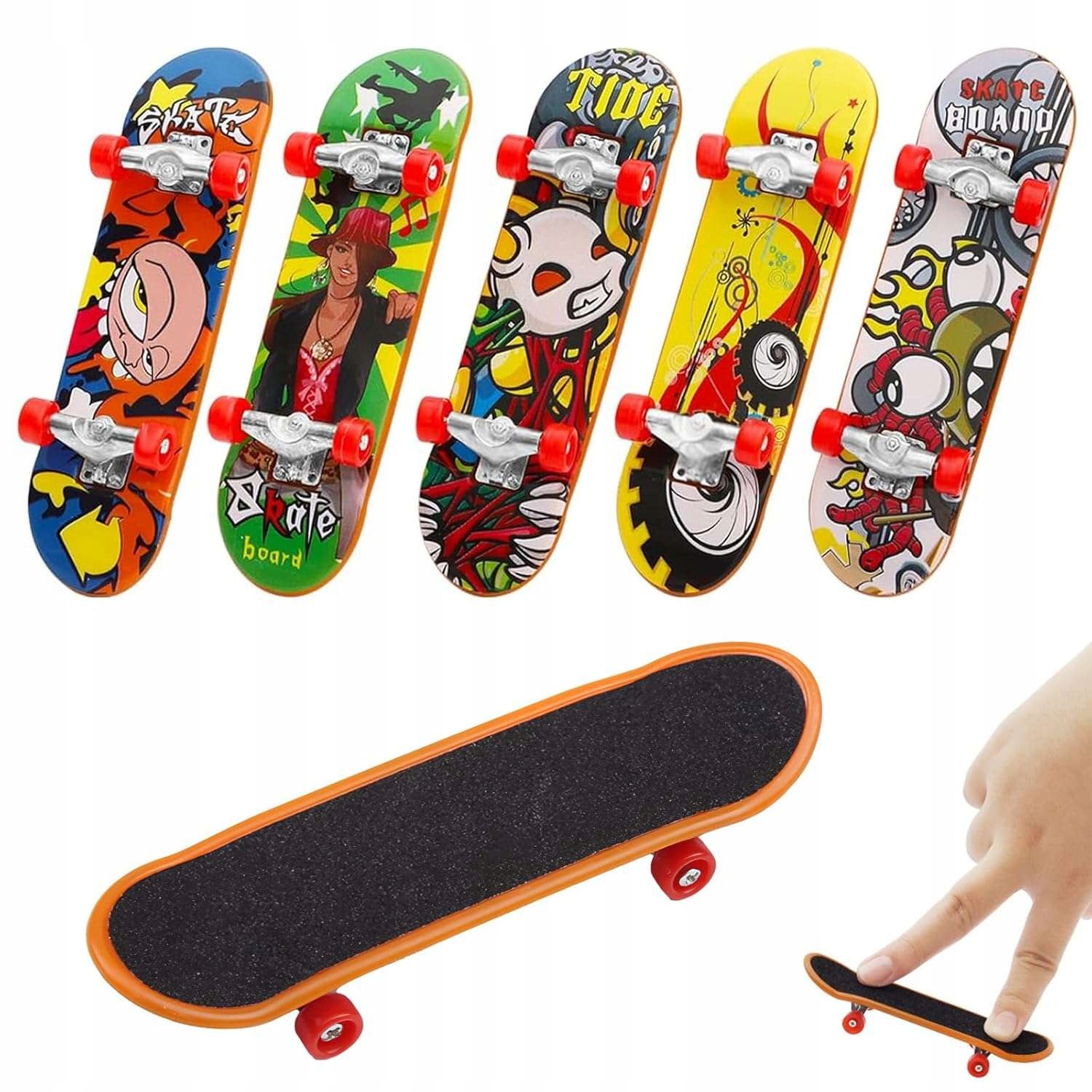 Zestaw deskorolek Fingerboard 15 elementów