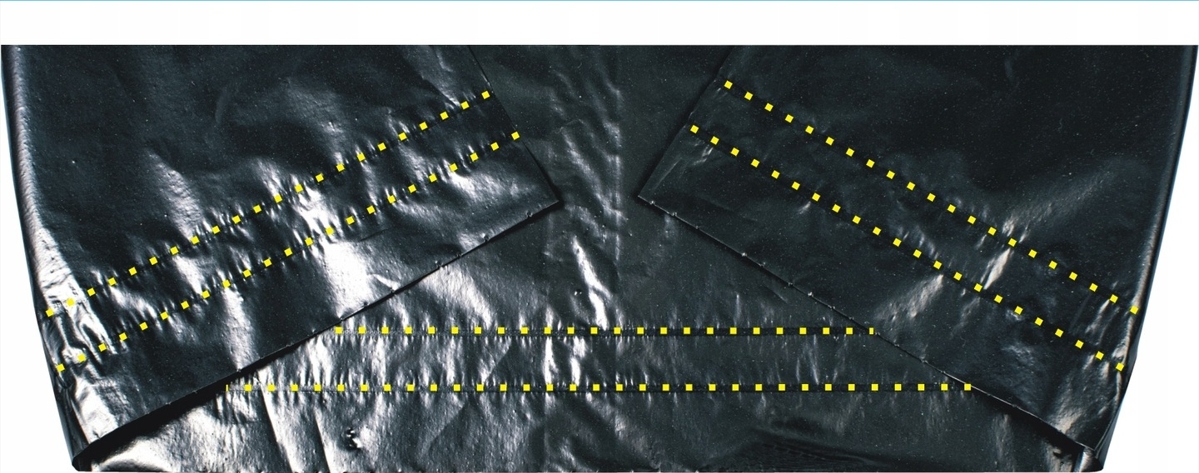 Worki na śmieci budowlane 240L 10 szt duże, mocne POLSKI PRODUCENT Pojemność 240 l