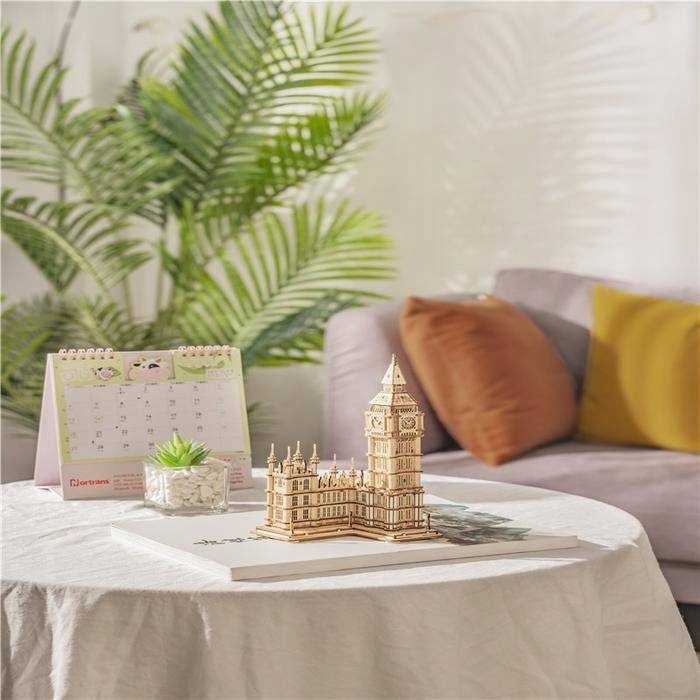 Robotime - model wieży Big Ben - oświetlenie LED Marka Robotime