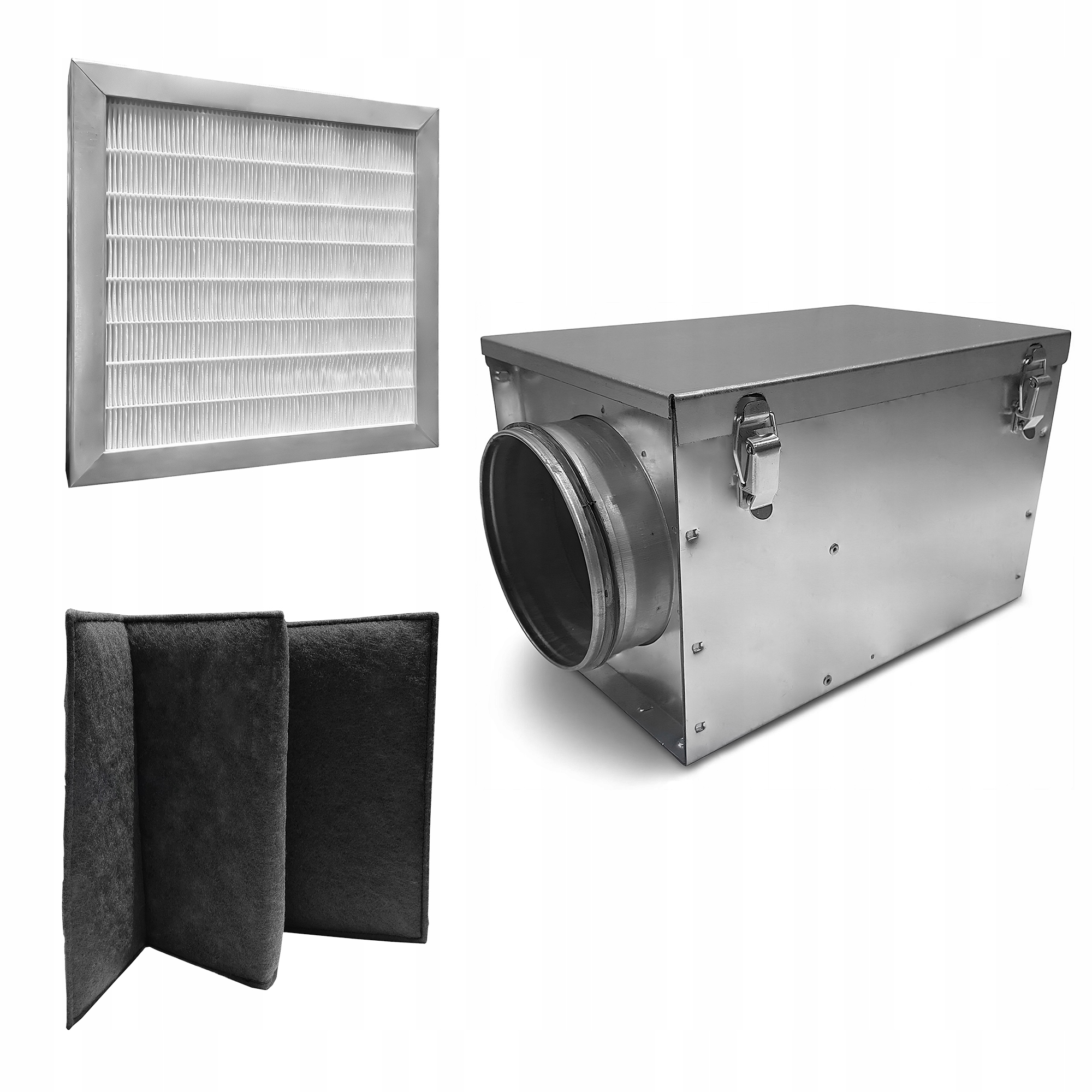 Protismogový filtr MOCarz, vyměnitelné vložky, průměr 250 mm