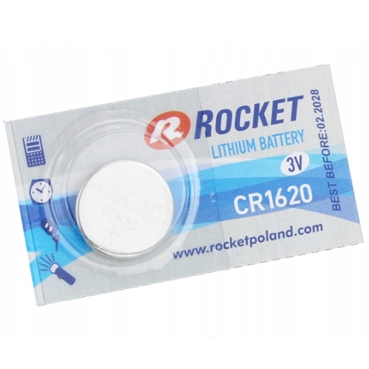 

Bateria litowa Rocket CR1620 1 szt.