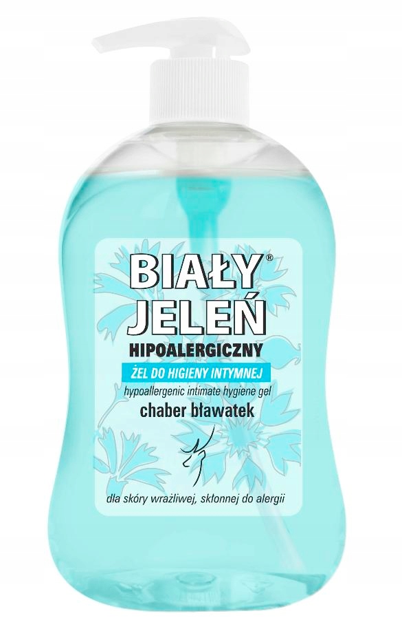 

Biały Jeleń żel higieny intymnej z chabrem 500ml