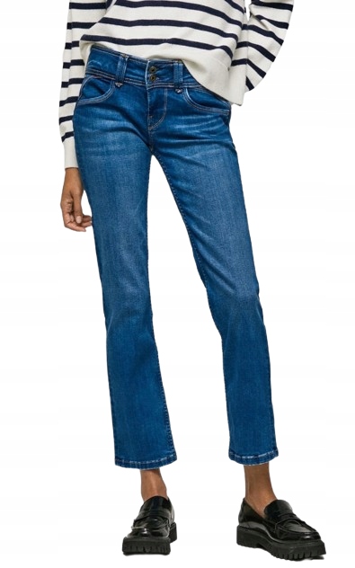 Pepe Jeans Dámské Kalhoty Tmavě Modré 27/32 1_0