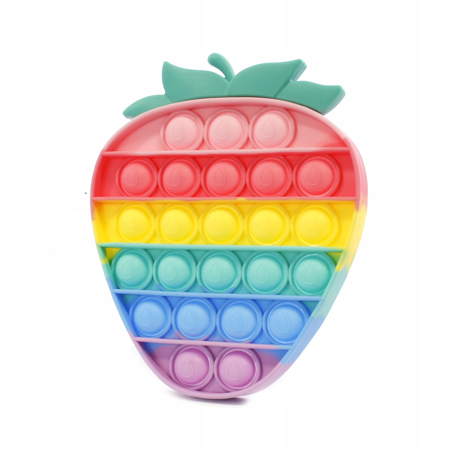PUSH BUBBLE POP IT Truskawka ZABAWKA ANTYSTRESOWA
