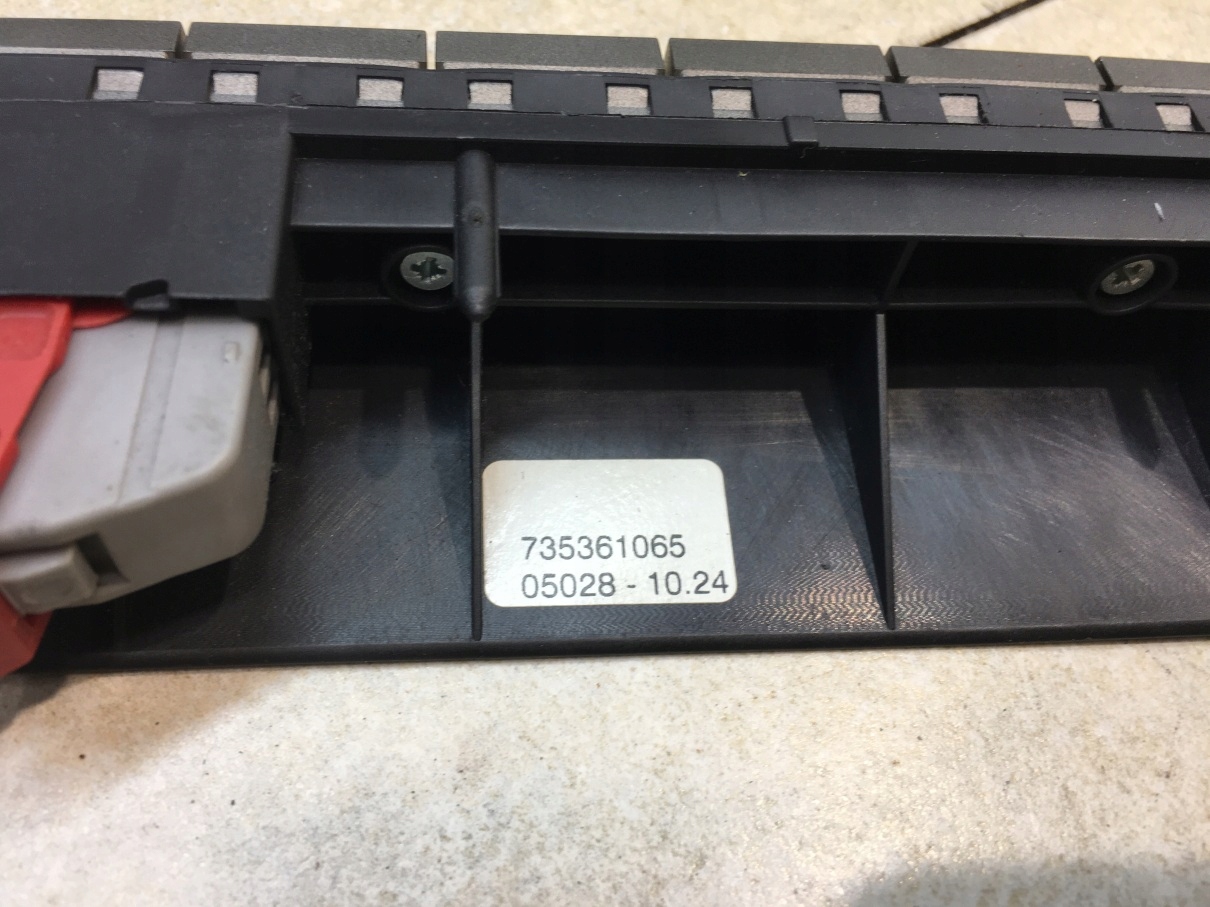 PANEL controls LANCIA YPSILON II 735361065