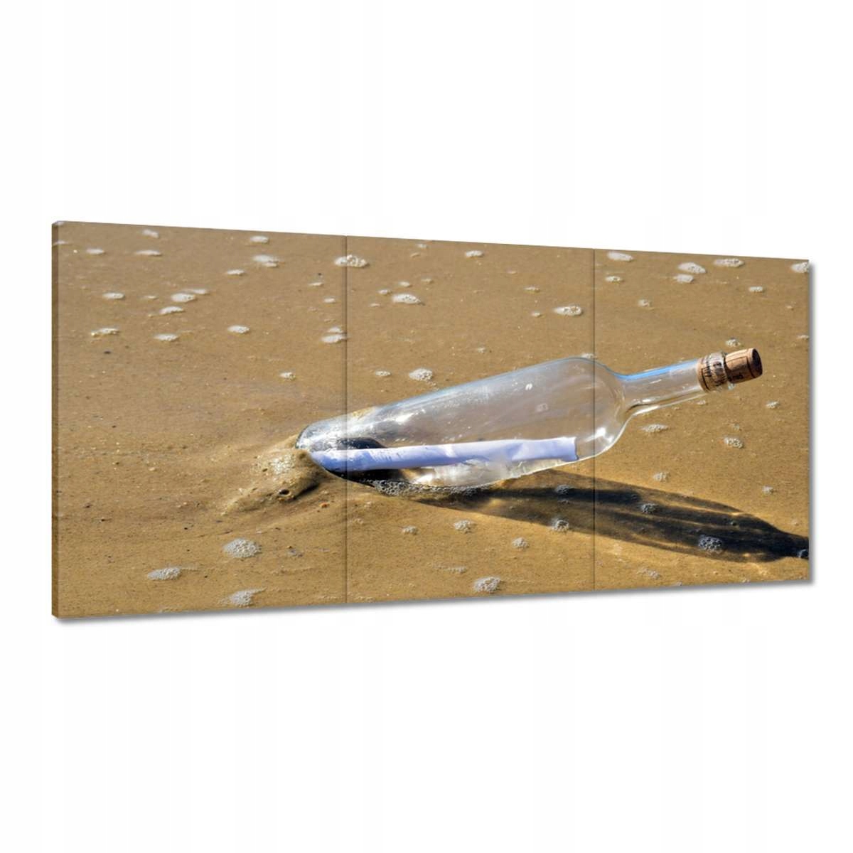 Obrazy 180x90 List v fľaši s korkom