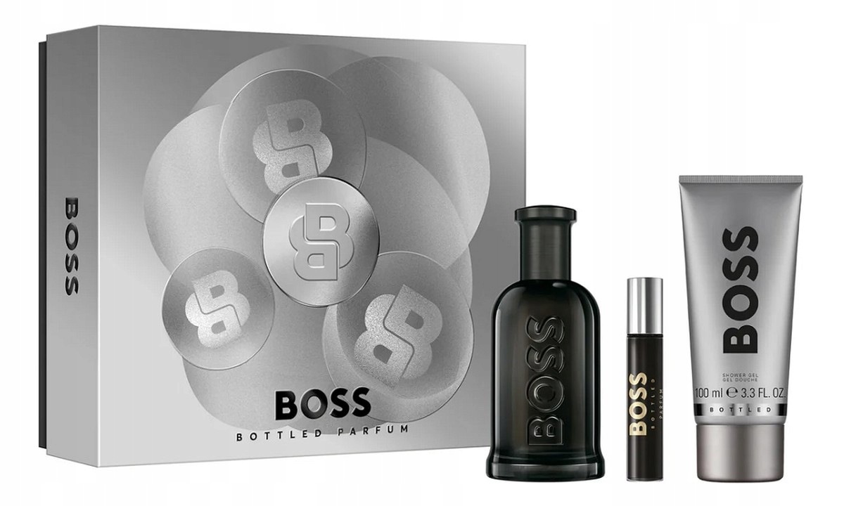 Hugo Boss Boss Bottled sada parfém 100 ml parfém 10 ml gel 100 ml