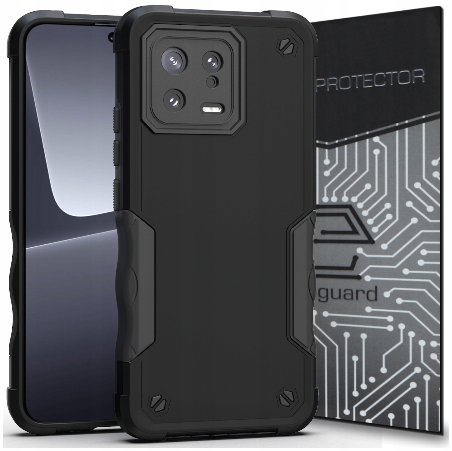 

Case Etui Pancerne+szkło do Xiaomi 13 5G