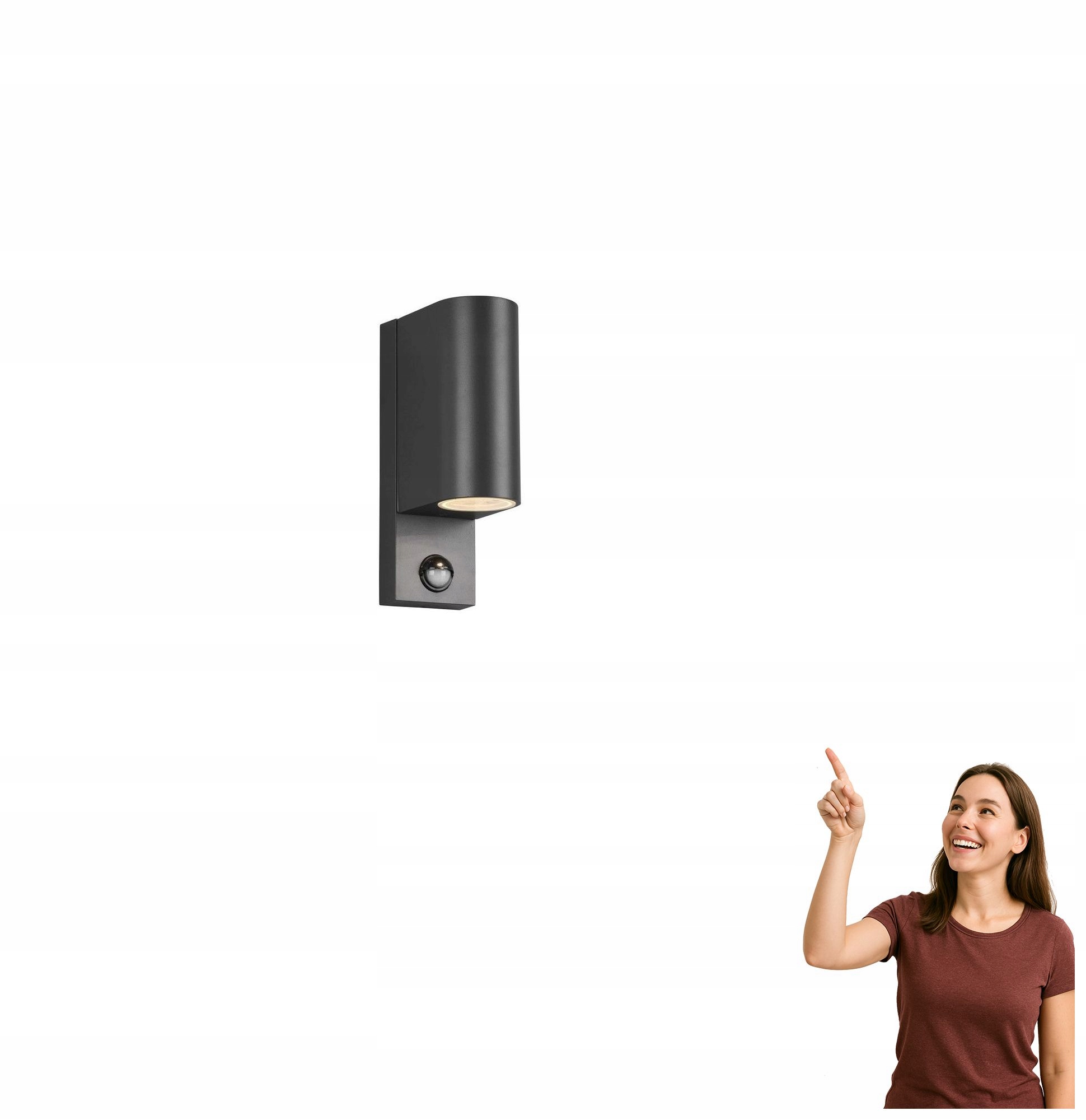 Nástěnná nástěnná lampa s Orvie senzorem Trio