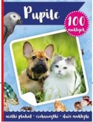 100 naklejek z plakatem. Pupile